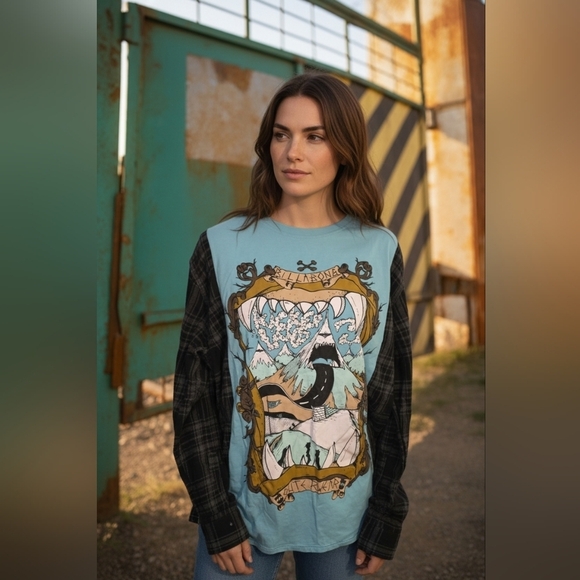 Billabong Tops - Billabong/Repurpose Graphic Long Sleeve Shirt